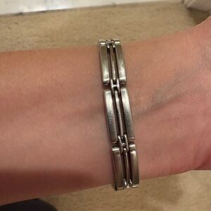 Stainless steel 7 inch bracelet